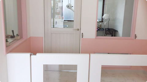 トリミング待合室